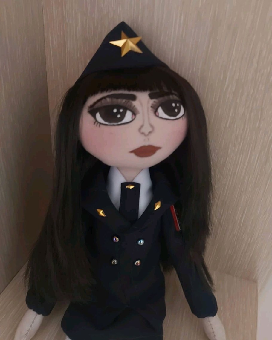 Набор для шитья интерьерной куклы "Агата"