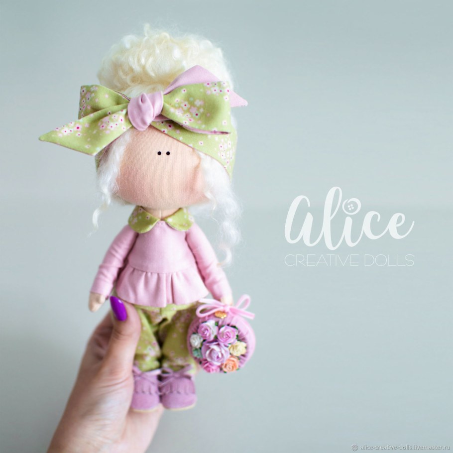 Мастерская подарков текстильная кукла Мопс