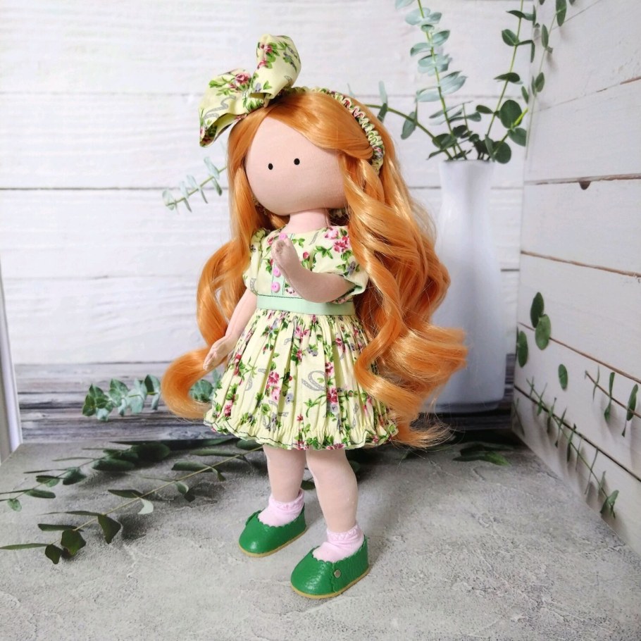 Pugovka Doll набор для шитья куклы