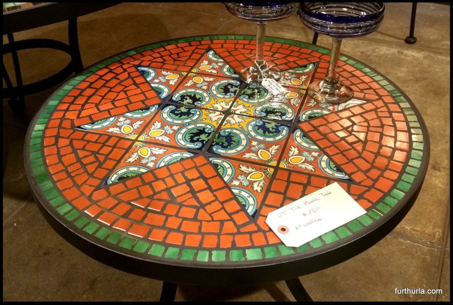 Беседка с мозаикой