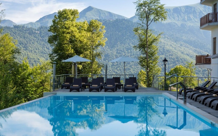 Отель Грин флоу роза Хутор