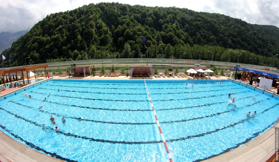 Отель красная Поляна Олимпийский бассейн