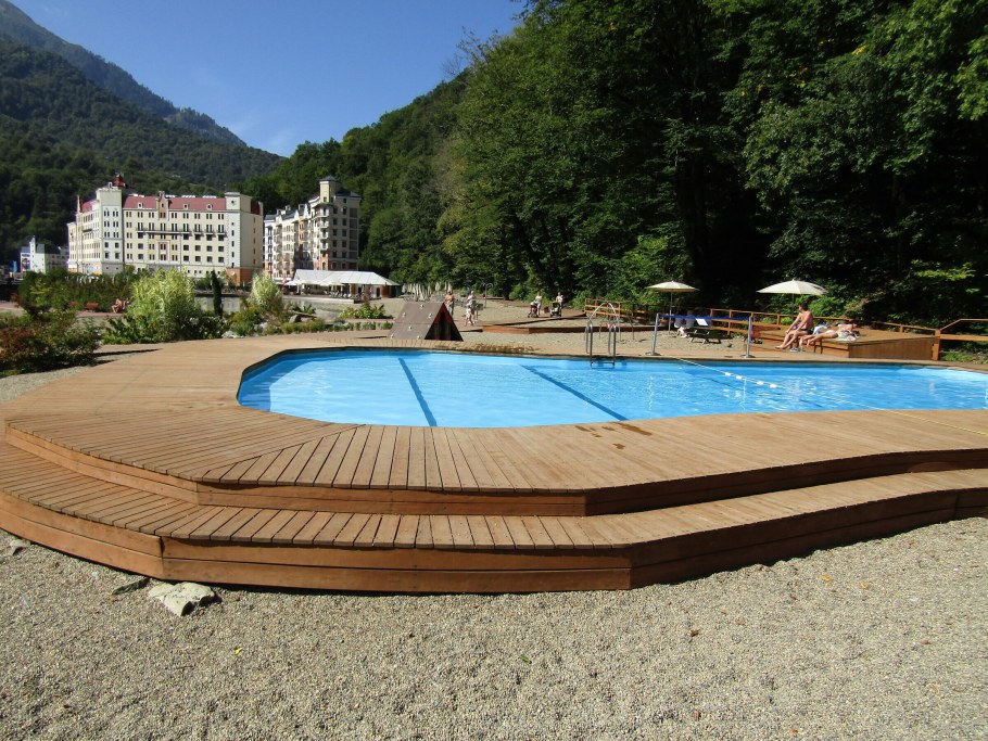 Роза Бич красная Поляна