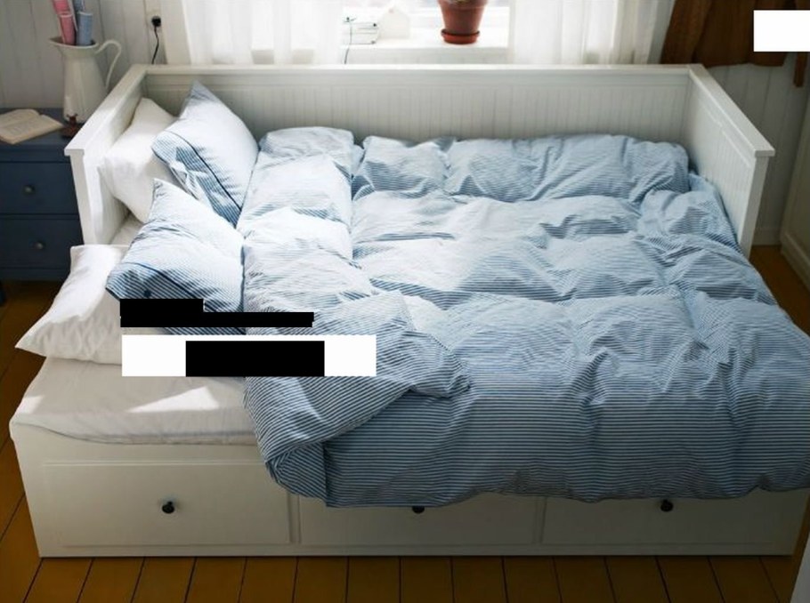 Кровать кушетка икеа ХЕМНЭС В детской