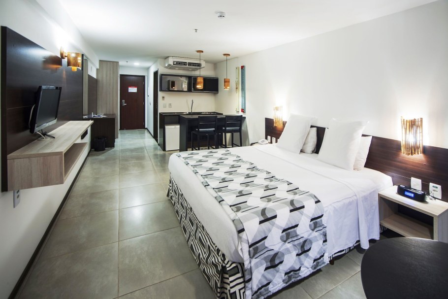 Гостинице комната с кухней