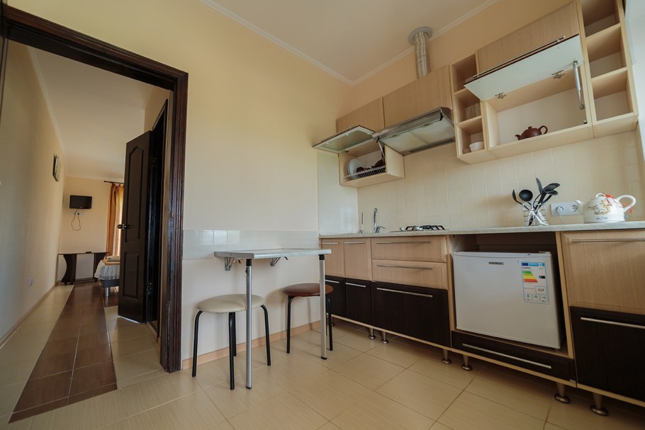 Номер в отеле с кухней