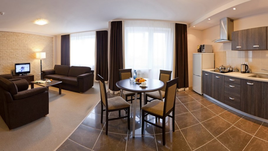 Номер с мини кухней