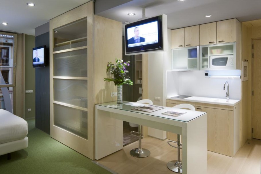 Номер в гостинице с кухней