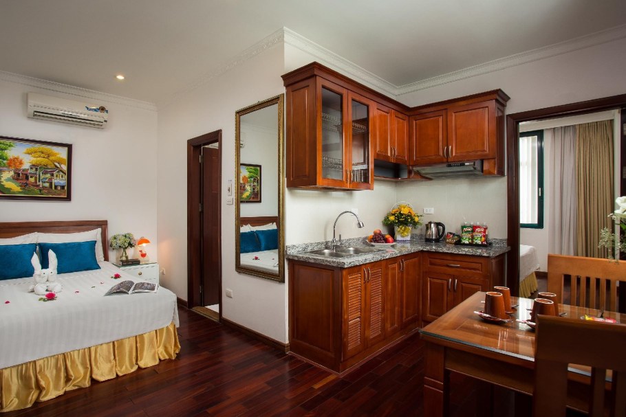 Гостиничный номер с кухней