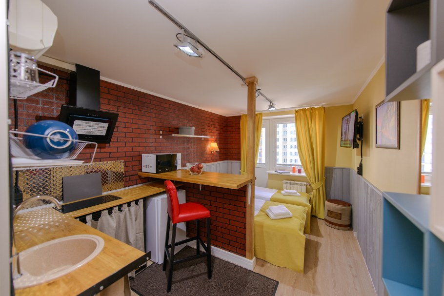 Кухня в отеле интерьер