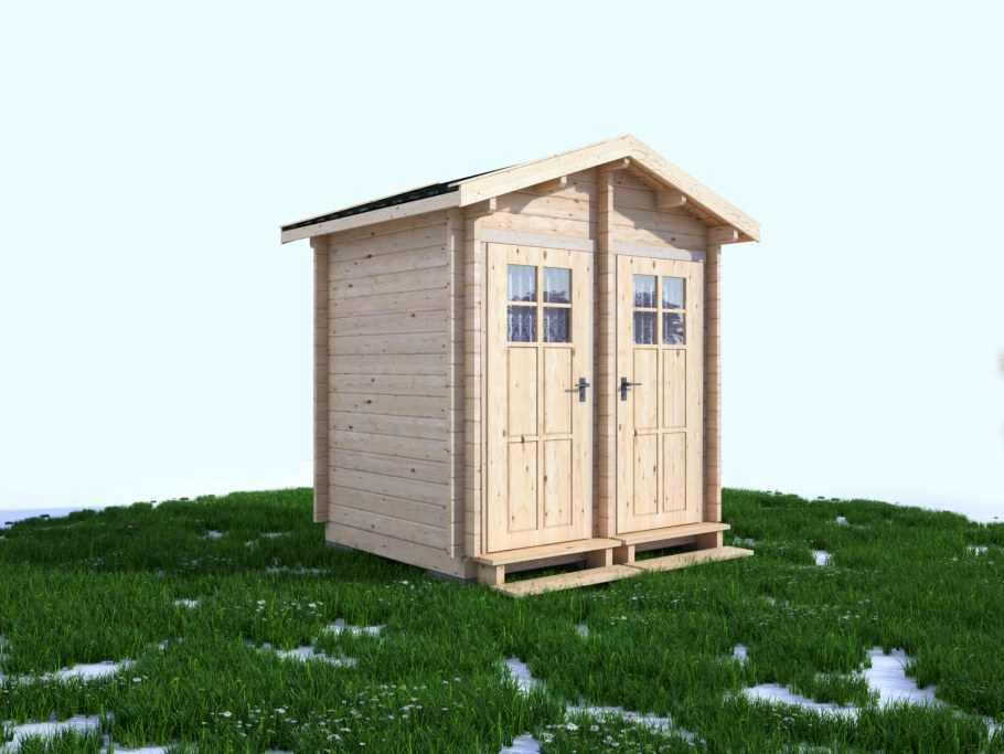 Садовый дом 3.8х5.3 из минибруса