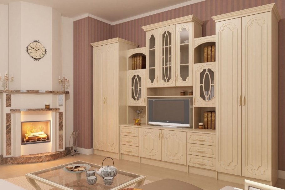 Модульная стенка васаби