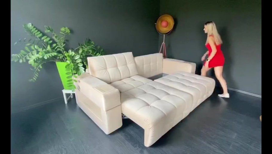 Диван Boss Max угловой ALKANTARA