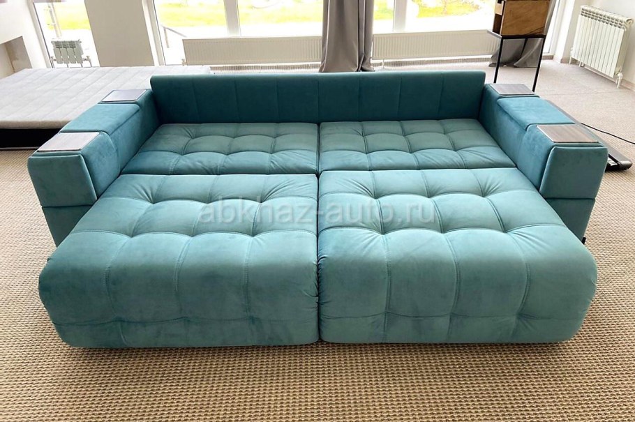 Диван Boss велюр ALKANTARA шоколад