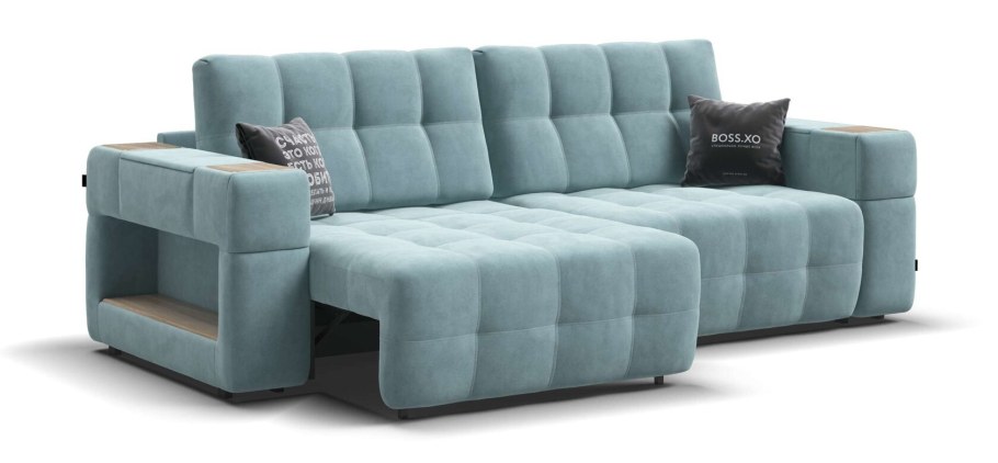 Желтый диван Divan Boss