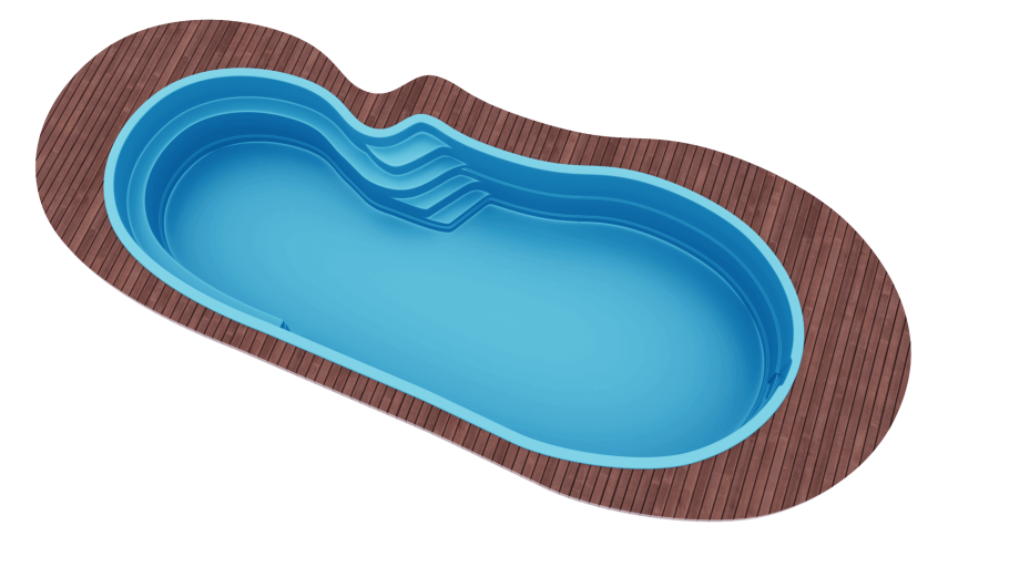 Maxi-Rib бассейн