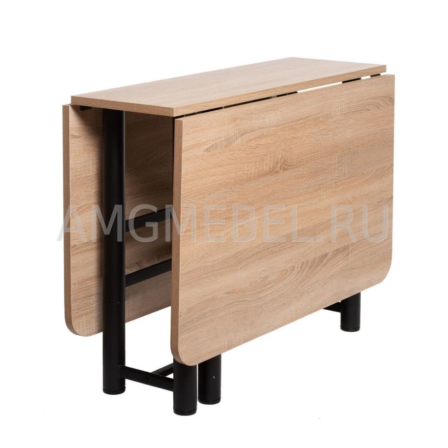 Стол-книжка 700х172х753, ясень шимо тёмный