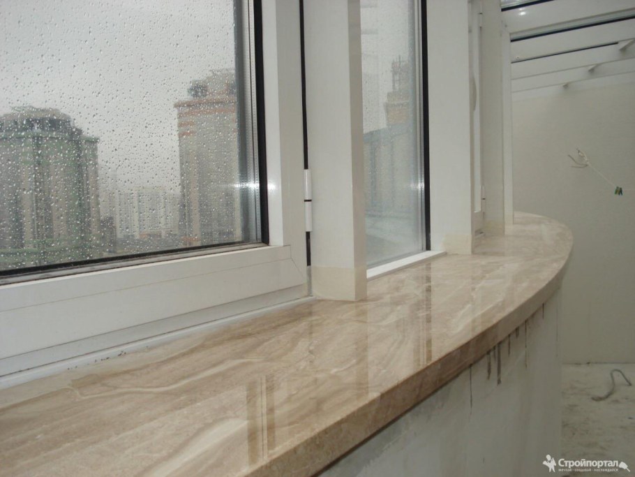 Подоконники из искусственного