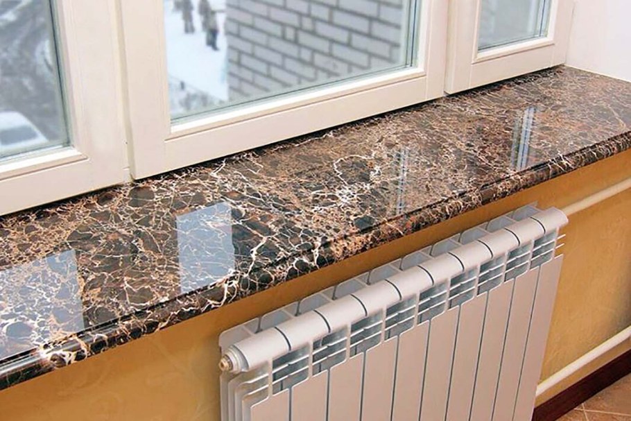 Подоконник из акрилового камня