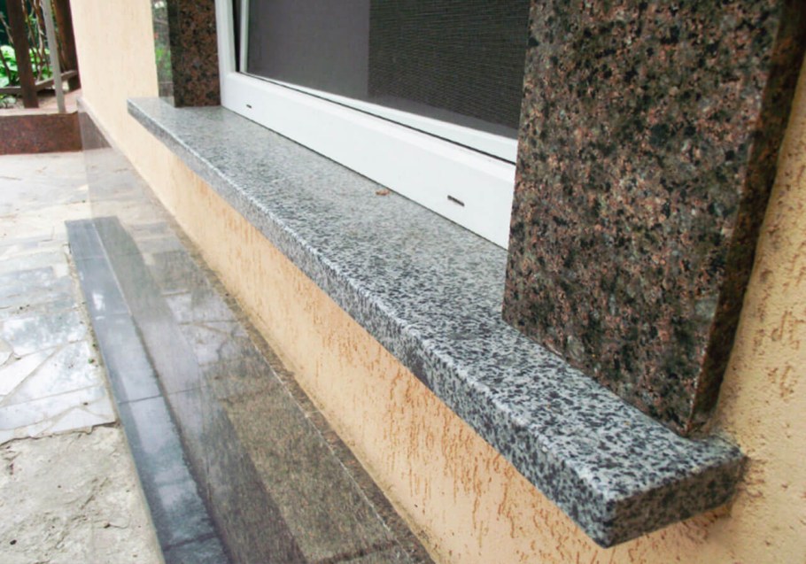 Каменные подоконники в интерьере
