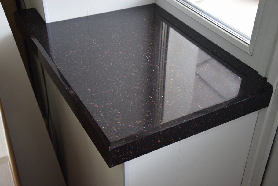 Подоконники из акрилового камня corian