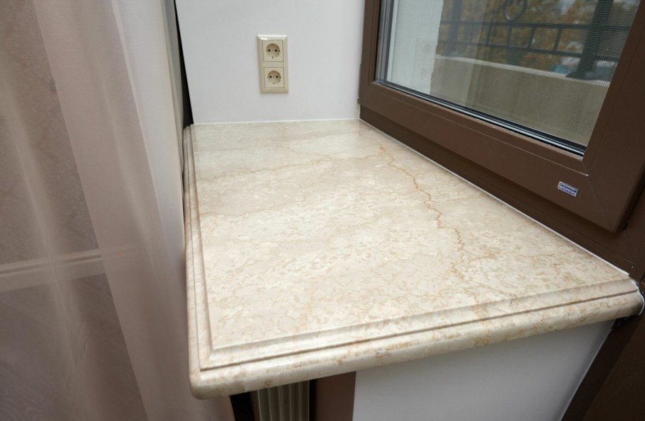 Подоконник каменный Леруа Мерлен