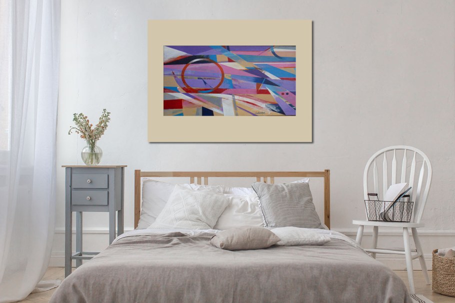 Лаванда эстампы