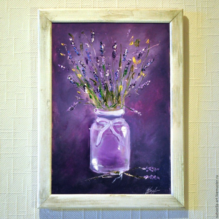 Интерьерная картина Лаванда