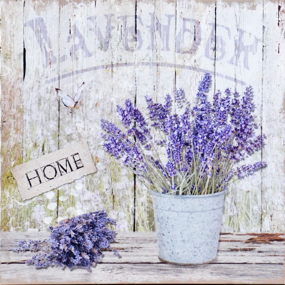 Акварель Лаванда Прованс