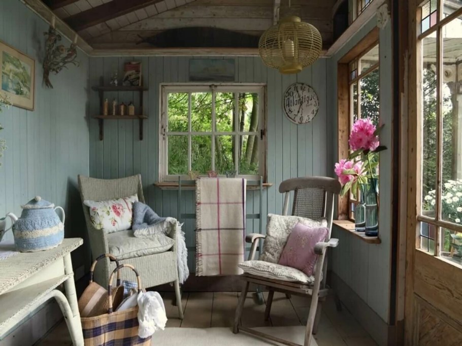 Освещение на веранде