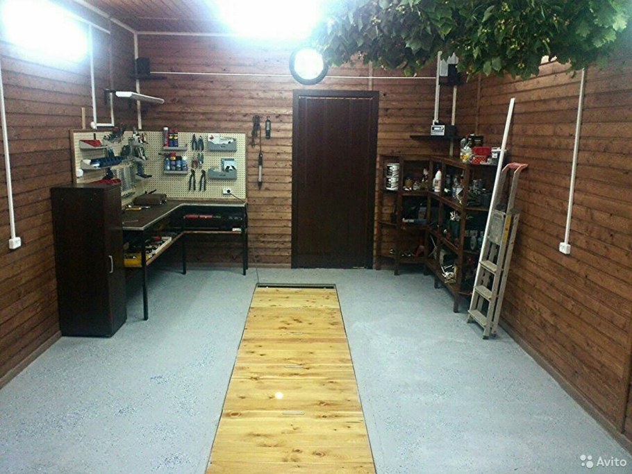 Внутренняя отделка гаража