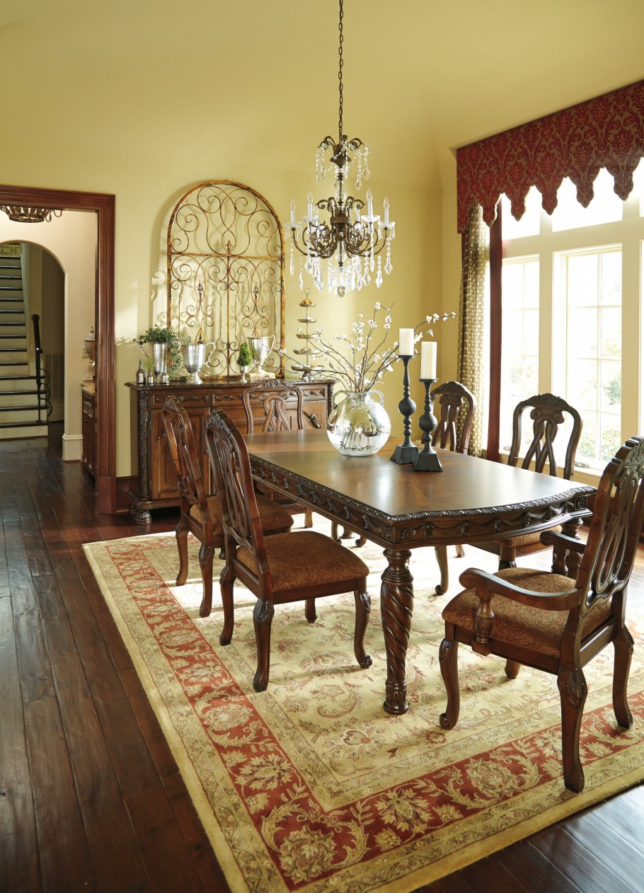 Круглый обеденный стол Alyssa, Ashley d345-15