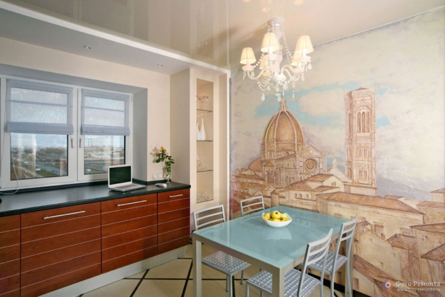 Фотообои для кухни