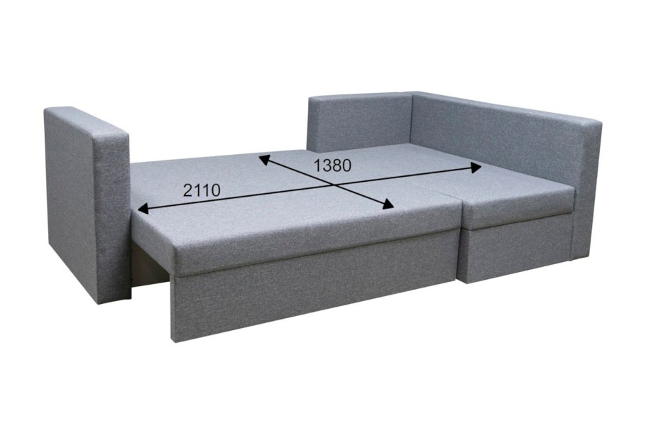 Диван еврокнижка ширина 190 без подлокотников