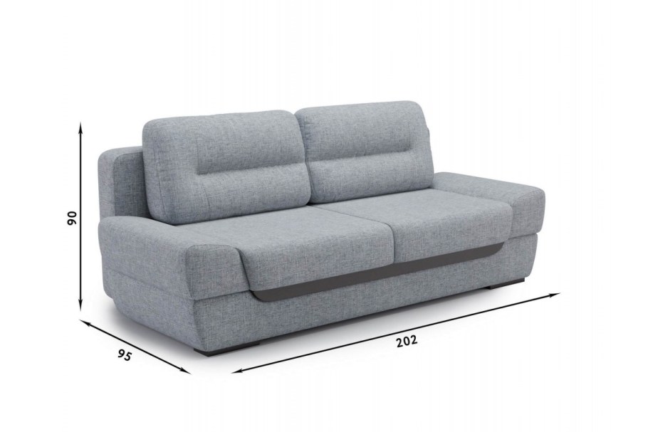 Диван Лира с боковинами 1400