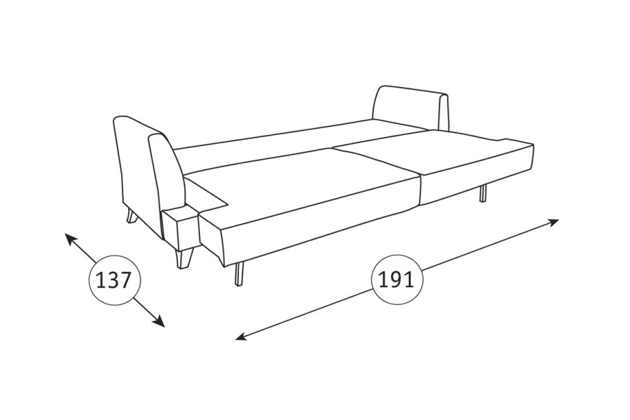 Диван Атланта 066 Мун ТРЕЙД