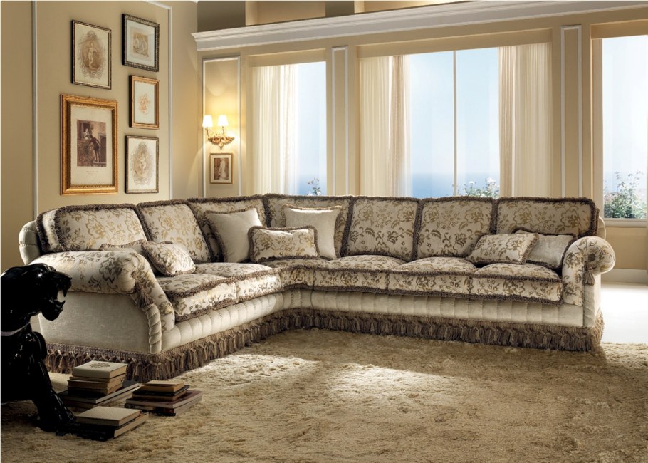 Диван в интерьере