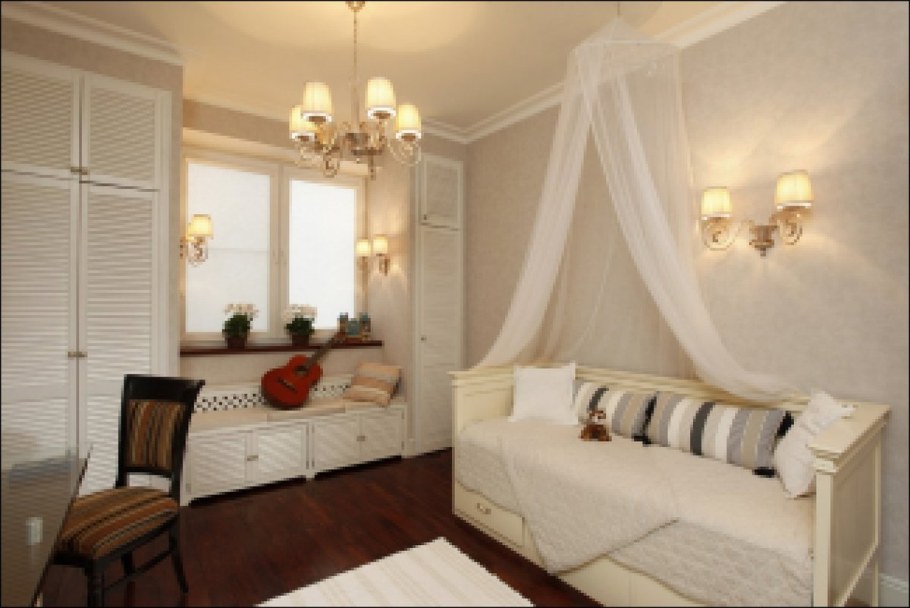 Спальня с диваном