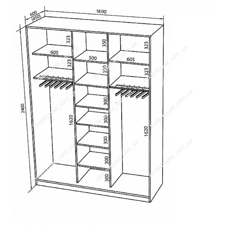Шкаф кровать 1400х2000 чертежи