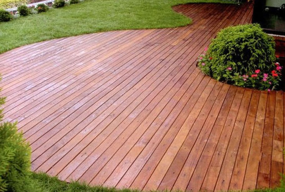 Деревянные дорожки