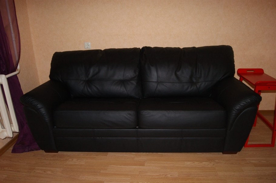 Диван икеа кожа