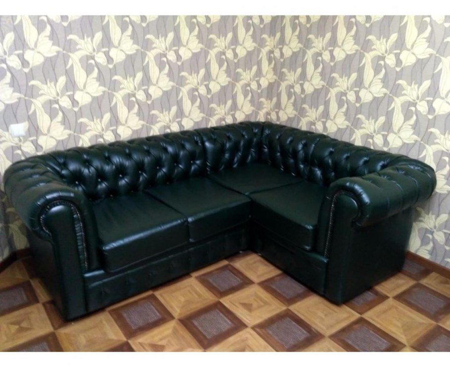 Угловой диван Честер (велюр)