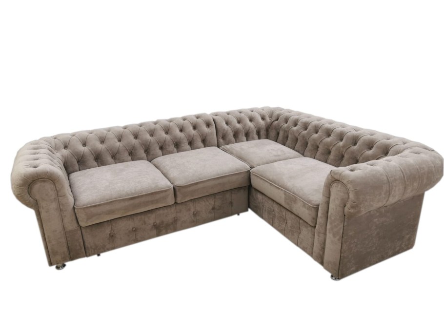 Диван Честерфилд угловой раскладной