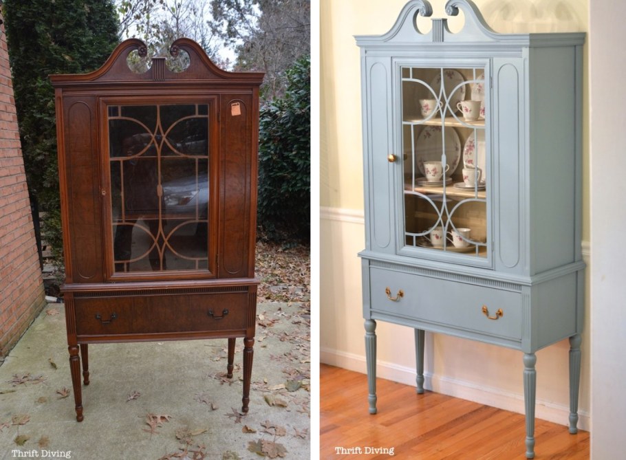 Переделка старого серванта