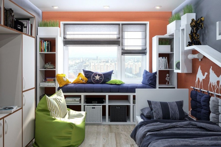 Очень маленькая детская комната