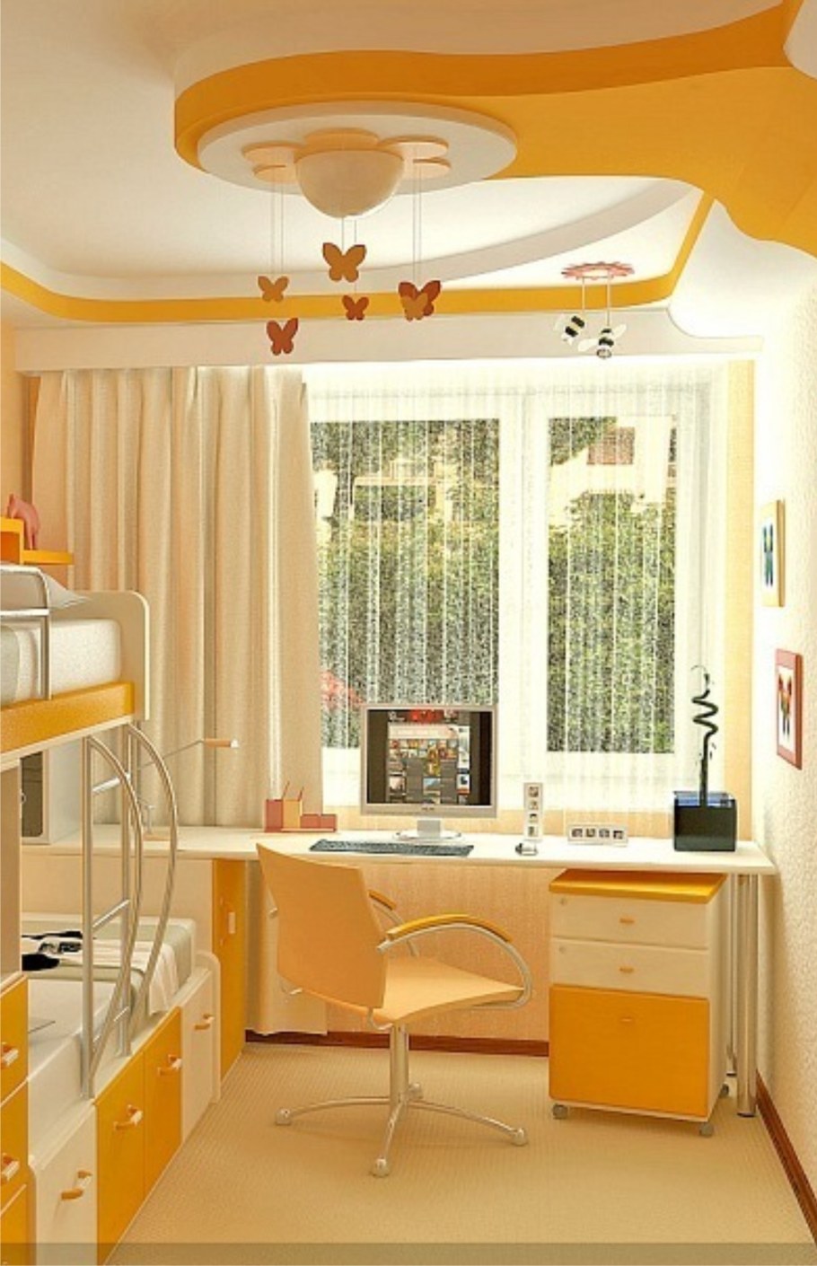 Интерьер маленькой комнаты