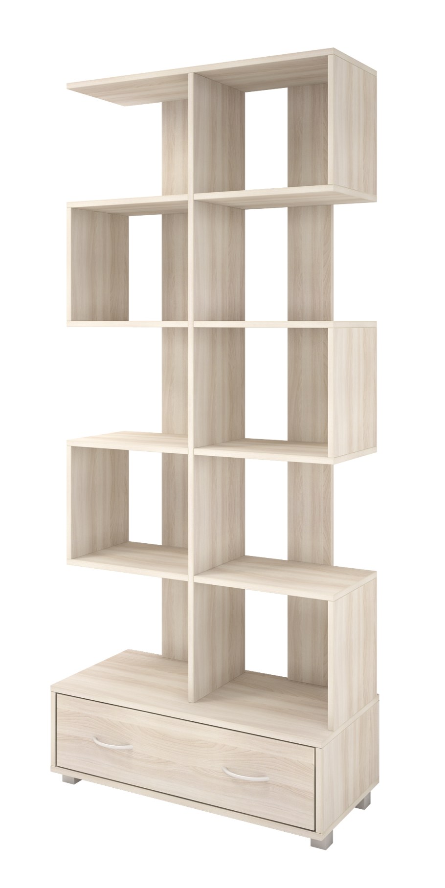 Стеллаж №4 каркас дуб сонома светлый (1место) ау81