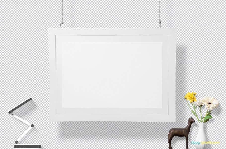 Мокапы постеров в интерьере