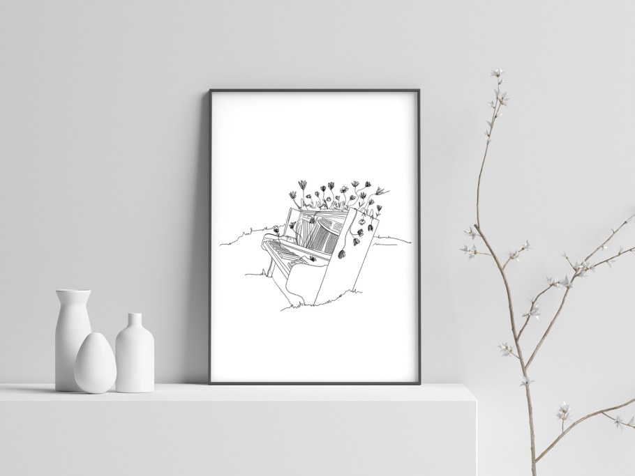 Мокапы для квадратных картин