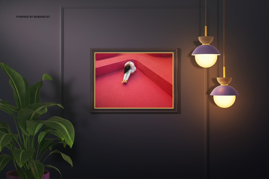 Мокапы рамка в интерьере